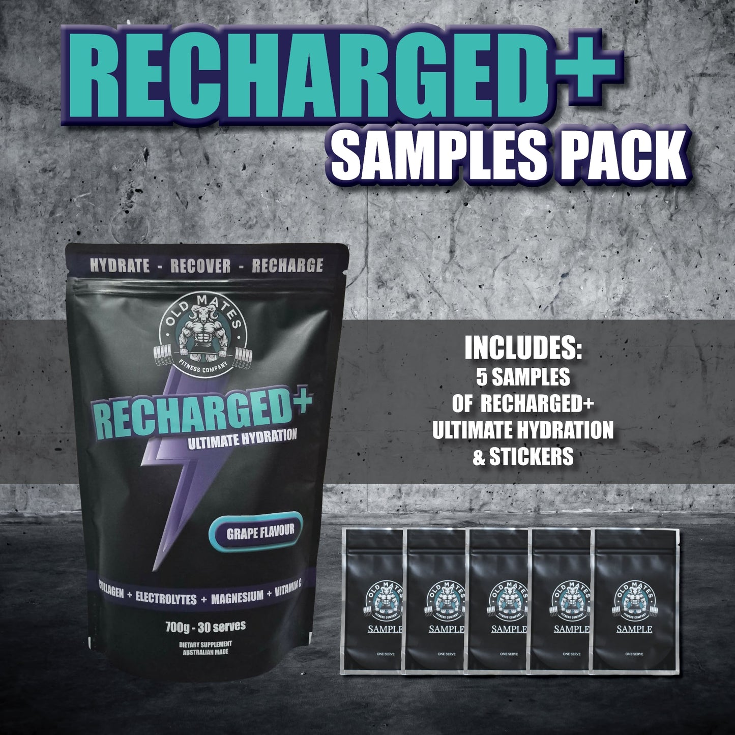 Recharged+ Samples Pack
