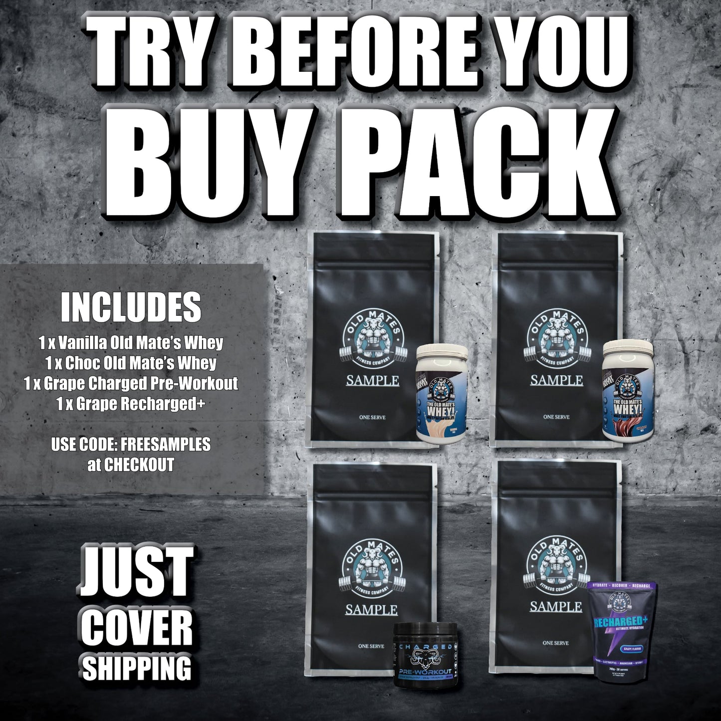 Try Before You Buy Pack (Code FREESAMPLES)
